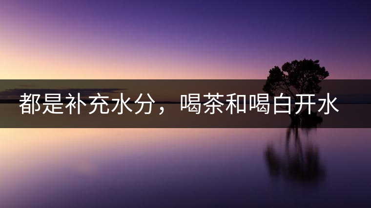 都是補(bǔ)充水分，喝茶和喝白開(kāi)水有什么區(qū)別？
