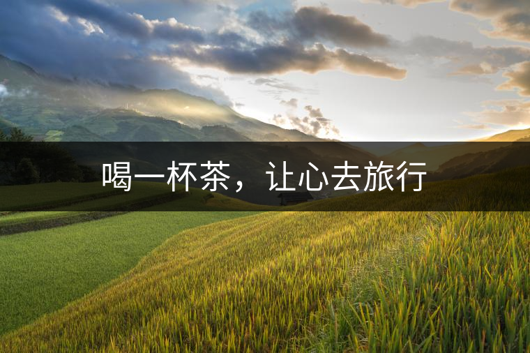 喝一杯茶，讓心去旅行