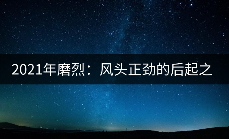 2021年磨烈：風(fēng)頭正勁的后起之秀，到底有何特點(diǎn)？