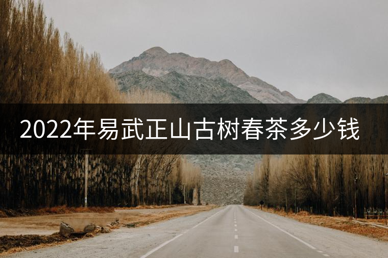2022年易武正山古樹春茶多少錢一公斤？
