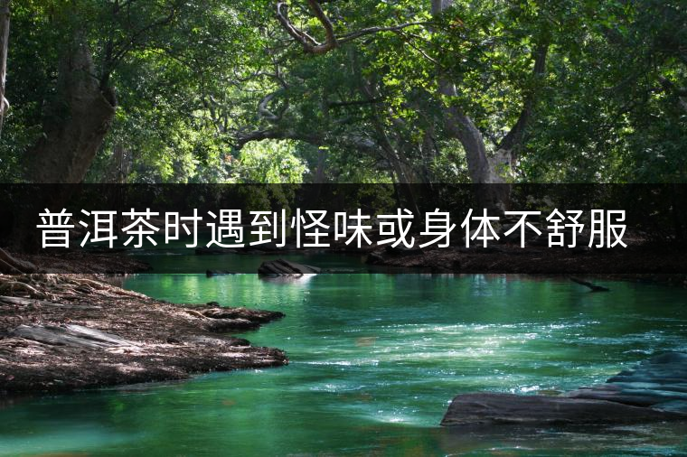 普洱茶時遇到怪味或身體不舒服時，怎么破？