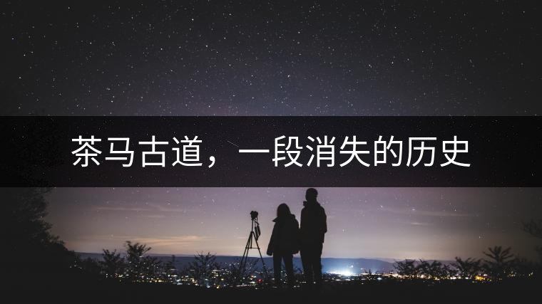 茶馬古道，一段消失的歷史