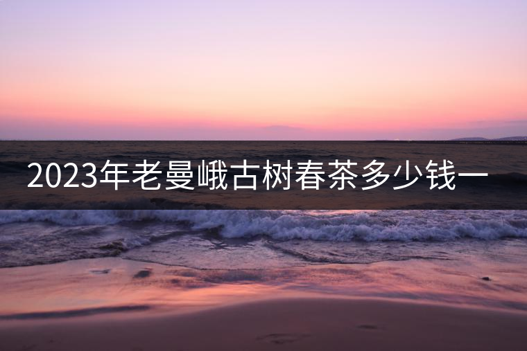 2023年老曼峨古樹春茶多少錢一公斤？