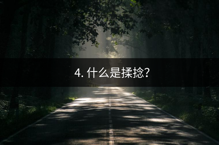 ? 4. 什么是揉捻？