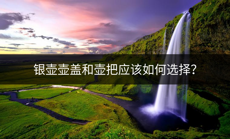銀壺壺蓋和壺把應(yīng)該如何選擇？